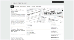 Desktop Screenshot of iheartworship.com